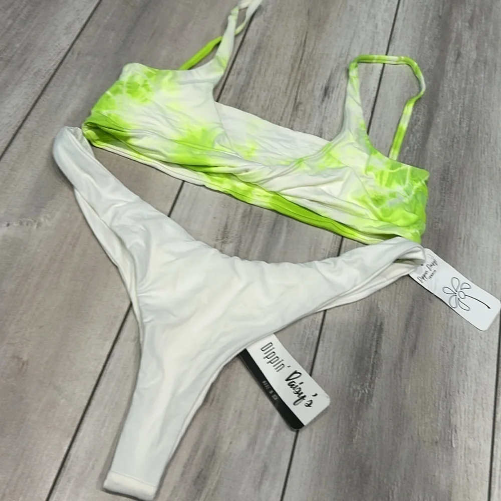Dippin' Daisy's two piece bikini bundle size S XL